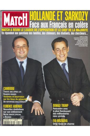 La Une de Paris Match du 17 mars 2005