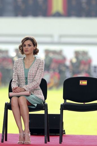 La reine Letizia d'Espagne à Mexico, le 29 juin 2015