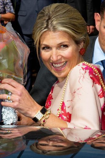 La reine Maxima des Pays-Bas à Utrecht, le 10 juin 2015