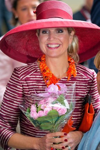 La reine Maxima des Pays-Bas au musée Boijmans Van Beuningen à Rotterdam, le 19 juin 2015