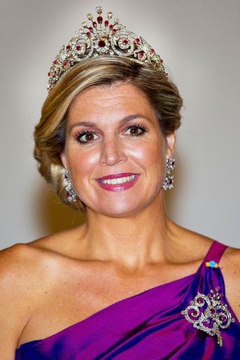 La reine Maxima des Pays-Bas, le 24 juin 2014