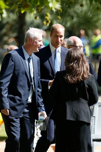 Le prince William à Hyde Park à Londres, le 7 juillet 2015