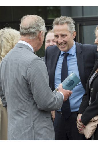 le prince Charles et son épouse Camilla à Ballycastle, vendredi.