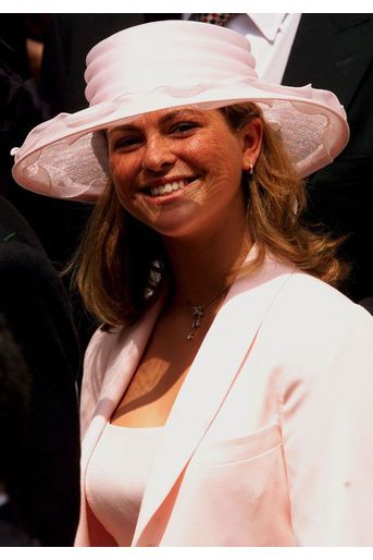 Au mariage de la princesse Alexia de Grèce, en 1999