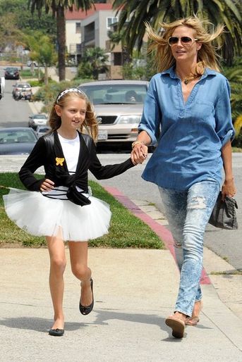Heidi Klum et sa fille Leni