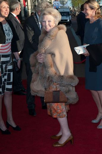 La princesse Beatrix des Pays-Bas à Amsterdam, le 5 mai 2015