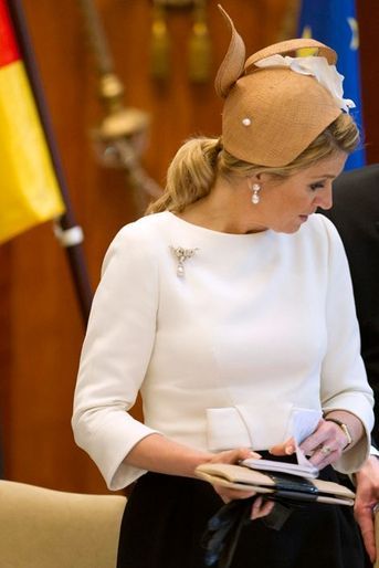 La princesse Maxima des Pays-Bas à Berlin, le 12 avril 2011