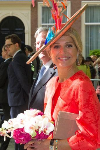 La reine Maxima des Pays-Bas à La Haye, le 20 mai 2015