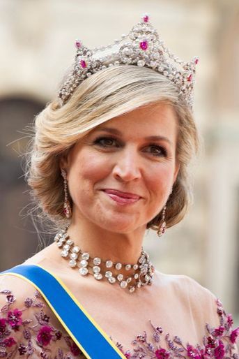 La reine Maxima des Pays-Bas à Stockholm, le 13 juin 2015