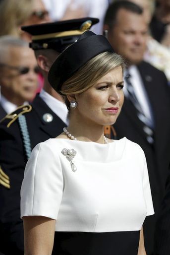 La reine Maxima des Pays-Bas au Cimetière national d&#039;Arlington, le 1er juin 2015
