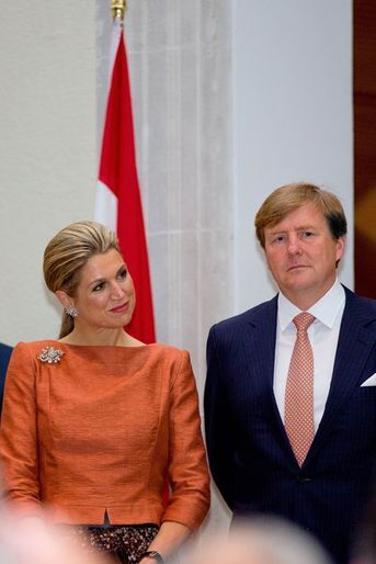 La reine Maxima et le roi Willem-Alexander au musée des Beaux-Arts de l’Ontario à Toronto, le 29 mai 2015