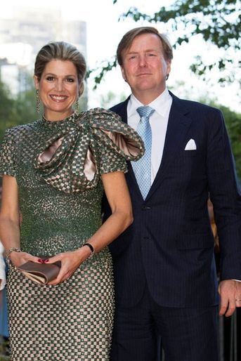 La reine Maxima et le roi Willem-Alexander des Pays-Bas à Chicago, le 2 juin 2015