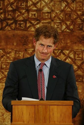 Le prince Harry à Auckland, le 15 mai 2015