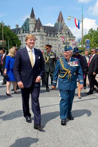 Le roi Willem-Alexander des Pays-Bas à Ottawa, le 27 mai 2015