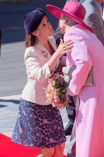 Les princesses Marie et Benedikte de Danemark à Copenhague, le 5 juin 2015