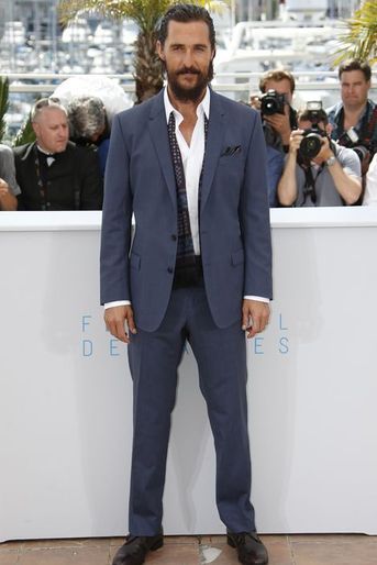 Matthew McConaughey à Cannes le 16 mai 2015