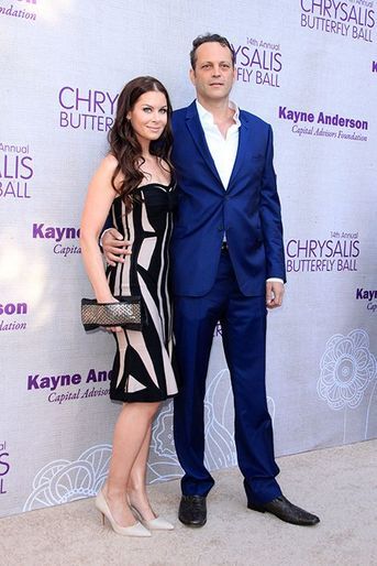 Vince Vaughn et son épouse, Kyla Weber, à Los Angeles le 6 juin 2015