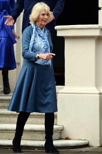 Camilla Parker-Bowles à Londres, le 26 mars 2015