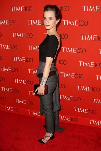 Emma Watson à New York le 21 avril 2015
