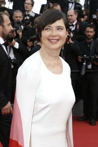 Isabella Rossellini à Cannes le 13 mai 2015