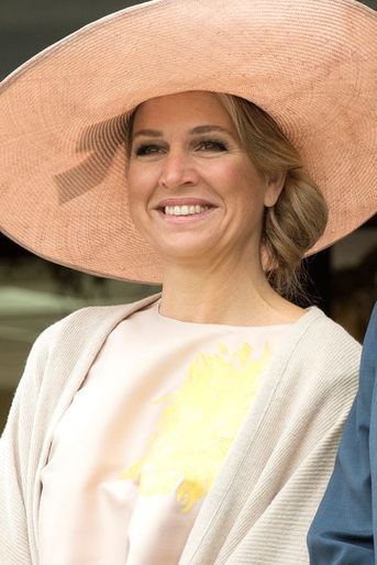 La reine Maxima des Pays-Bas en Flandre zélandaise le 19 mai 2015
