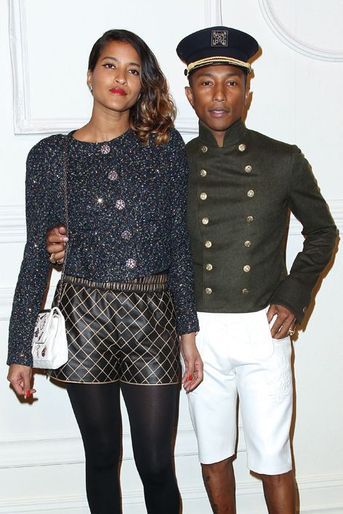 Pharrell Williams et sa compagne Helen Lasichanh