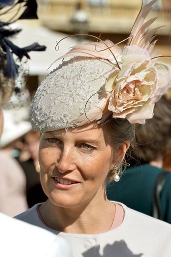 Sophie de Wessex lors de la garden-party de Buckingham Palace à Londres, le 12 mai 2015