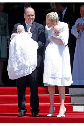 Baptême à Monaco - Jacques et Gabriella sont baptisés