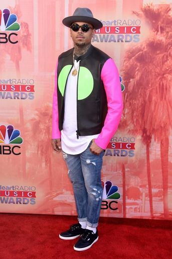 Chris Brown à Los Angeles le 29 mars 2015