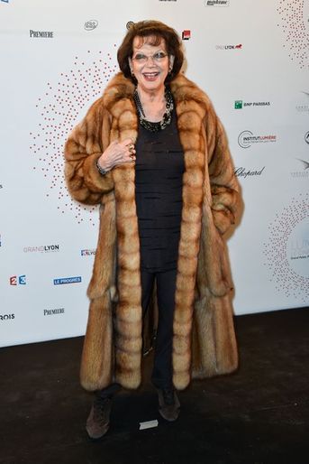 Claudia Cardinale à Paris le 26 mars 2015