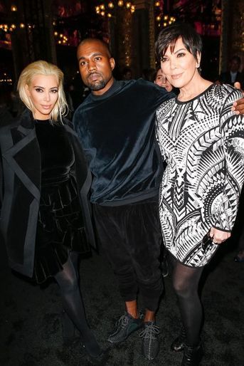 Kim Kardashian, Kanye West, Kris Jenner