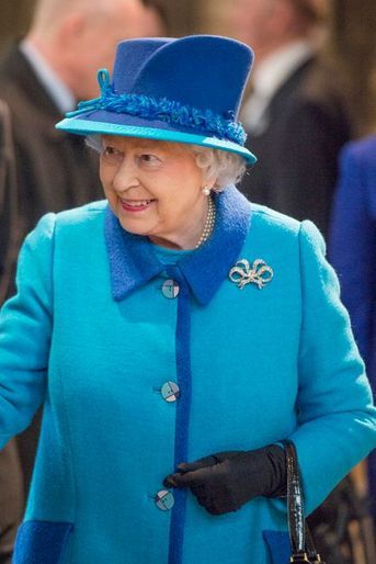 La reine Elizabeth II à Canterbury, le 26 mars 2015