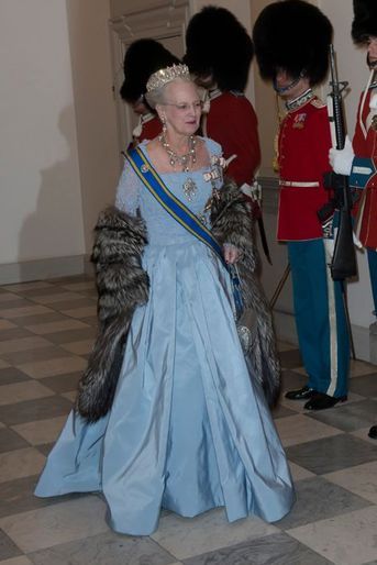 La reine Margrethe II de Danemark à Copenhague le 17 mars 2015
