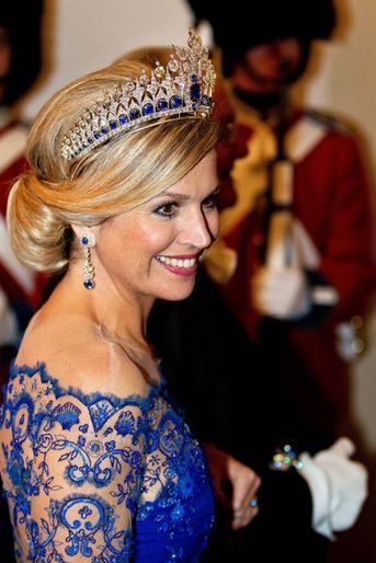 La reine Maxima des Pays-Bas à Copenhague, le 17 mars 2015