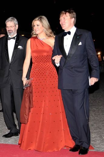 La reine Maxima et le roi Willem-Alexander des Pays-Bas à Copenhague, le 18 mars 2015