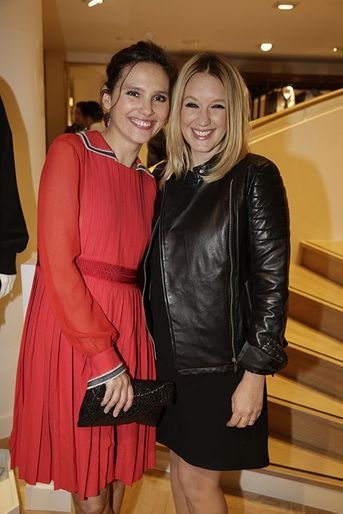 Virginie Ledoyen et Ludivine Sagnier à Paris le 31 mars 2015