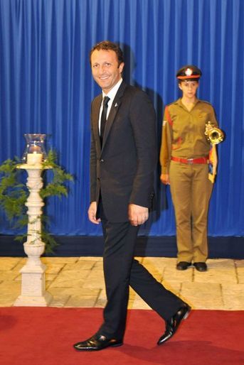 Arthur avec Nicolas Sarkozy en Israël en 2008
