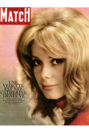 Catherine Deneuve pour la couverture du numéro 789, le 23 mai 1964