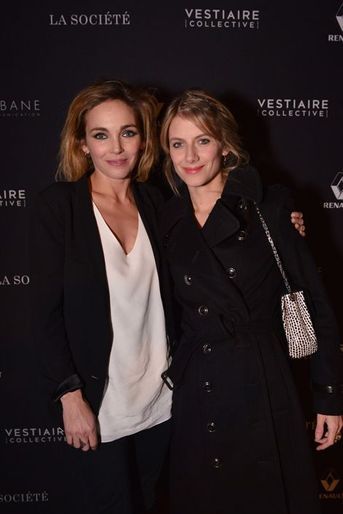 Claire Keim et Mélanie Laurent à Paris le 5 février 2015