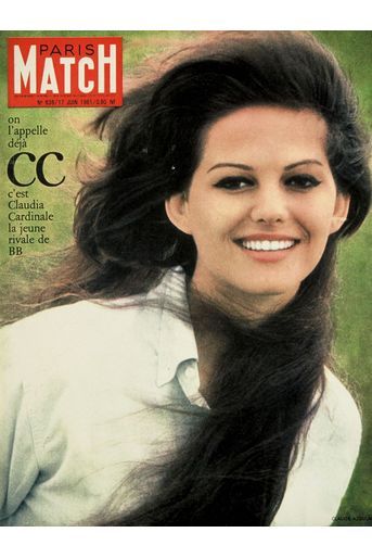 Claudia Cardinale pour la couverture du numéro 636, le 17 juin 1961