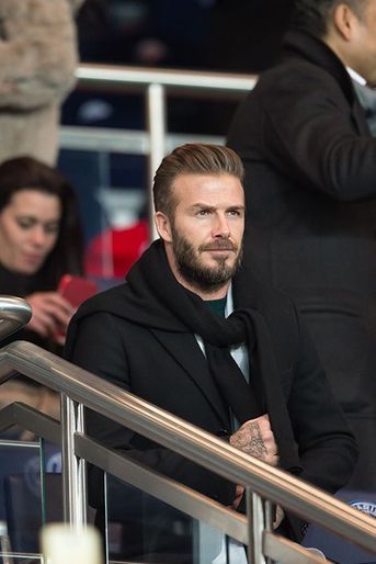 David Beckham à Paris le 17 février 2015