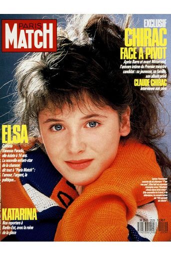 Elsa pour la couverture du numéro 2029, le 15 avril 1988