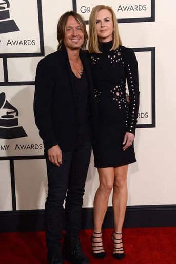 Keith Urban et Nicole Kidman à Los Angeles le 8 février 2015