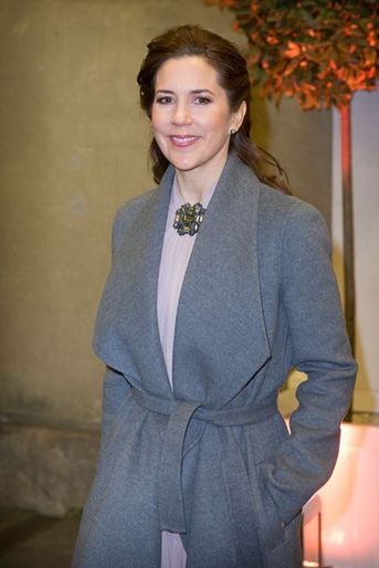 La princesse Mary de Danemark à Londres, le 12 mars 2015