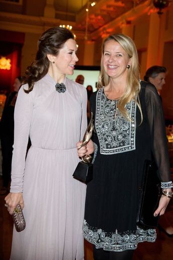 La princesse Mary de Danemark et la  princesse Mabel des Pays-Bas à Londres, le 12 mars 2015