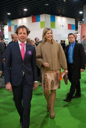 La reine Maxima des Pays-Bas, le 28 janvier 2015