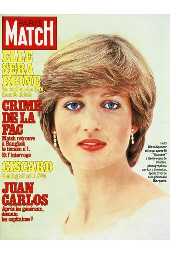 Lady Diana pour la couverture du numéro 1659, le 13 mars 1981