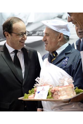 François Hollande inaugure le Salon de l'agriculture