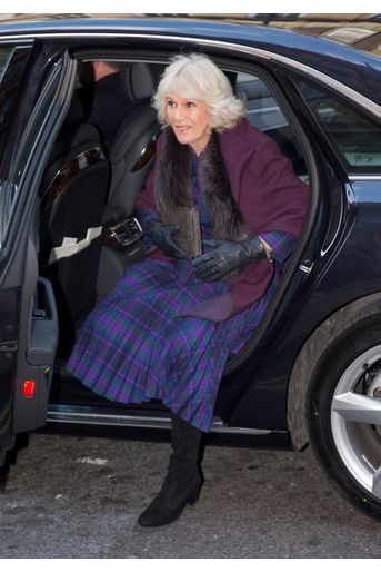 1 Camilla, Duchesse De Cornouailles, En Visite Au Victory Services Club, Le Jeudi 22 Janvier 2015