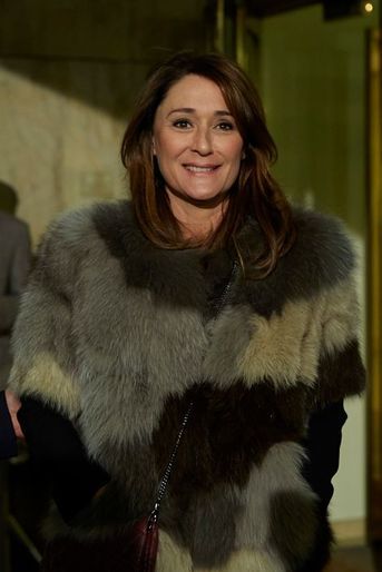 Daniela Lumbroso arrive au 30ème dîner du Crif à Paris, le 23 février 2015